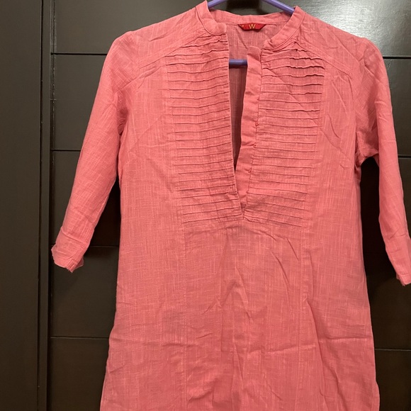 Pink W Kurti - Picture 4 of 10